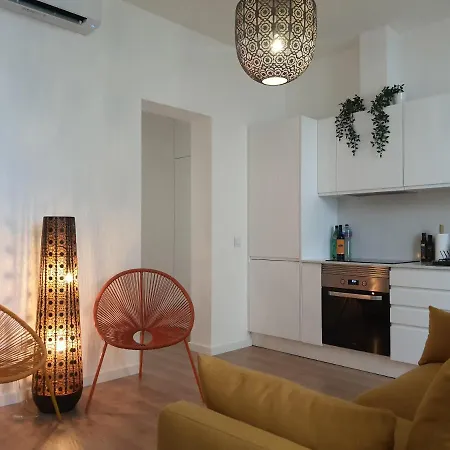 Апартаменты Portucale ! Ajuda Muse With Terrace & Ac
